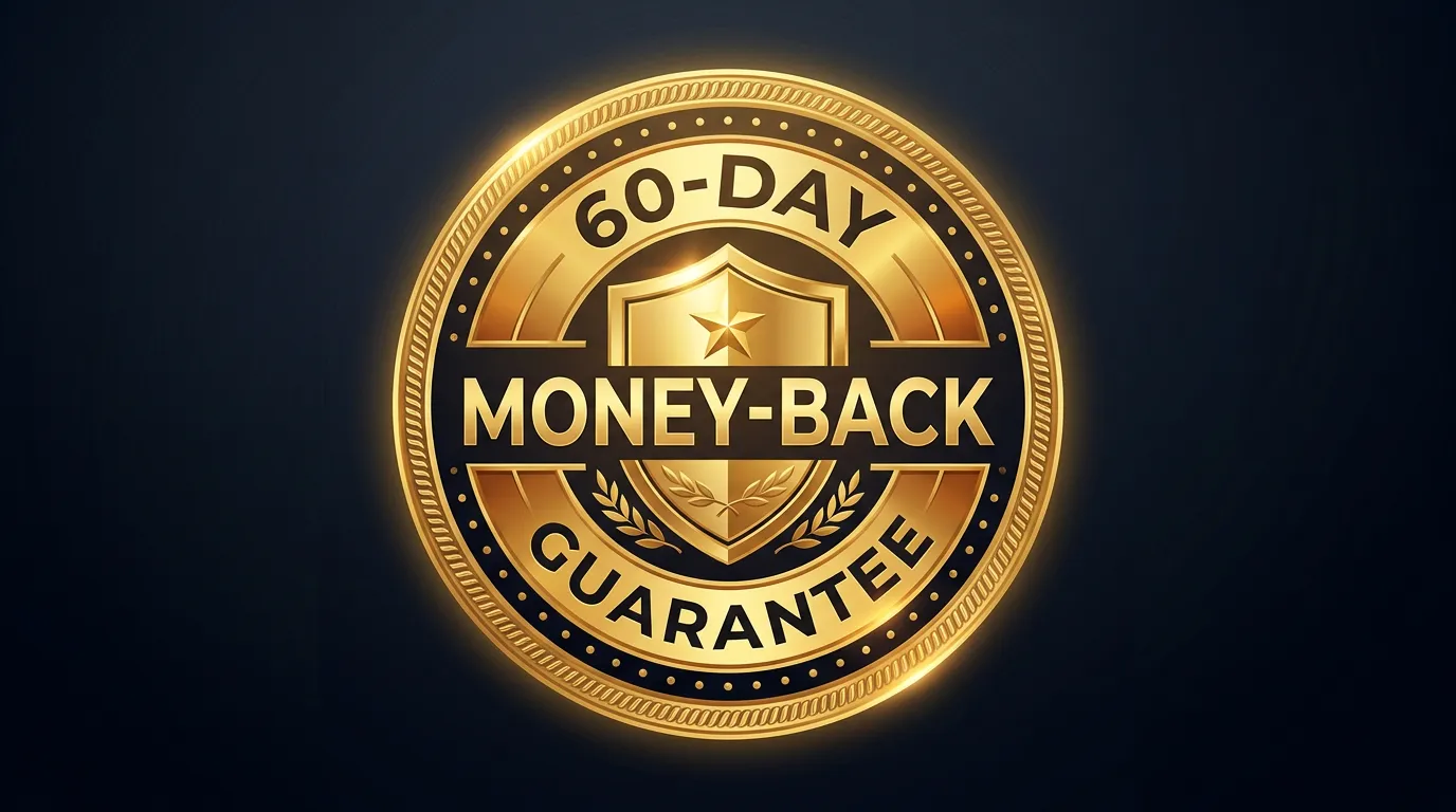 60-Day Money Back Guarantee