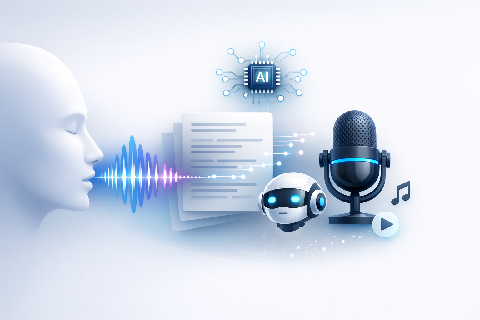 AI Text to Speech: guía para crear voces reales