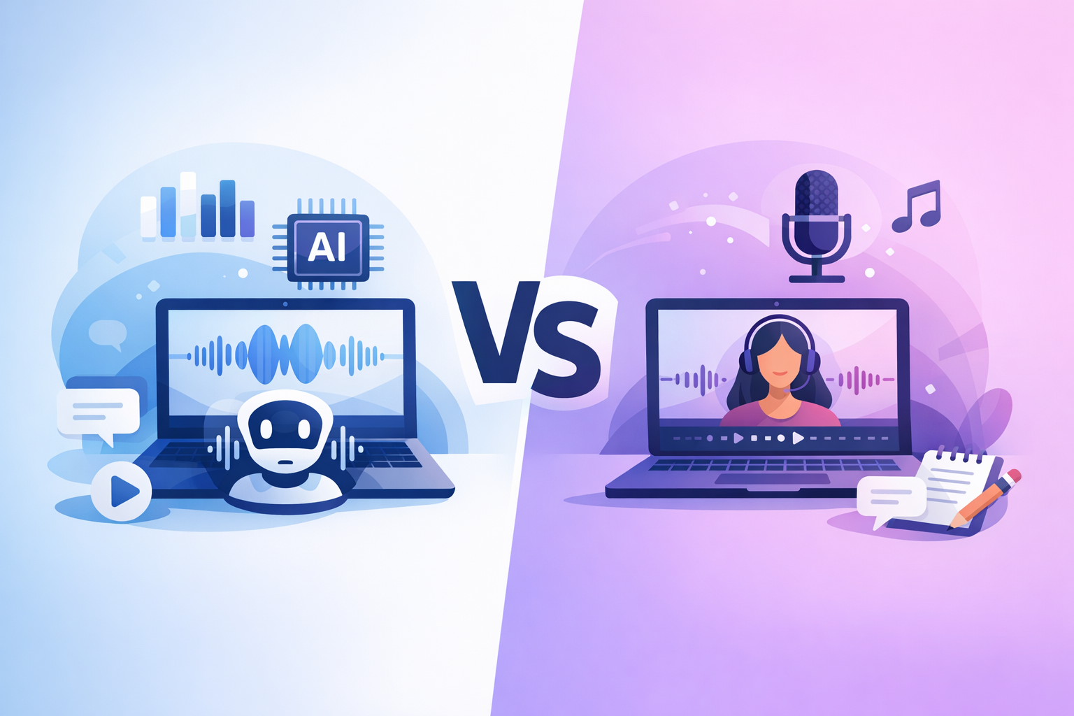 Elevenlabs vs Revoicer: guía y comparación