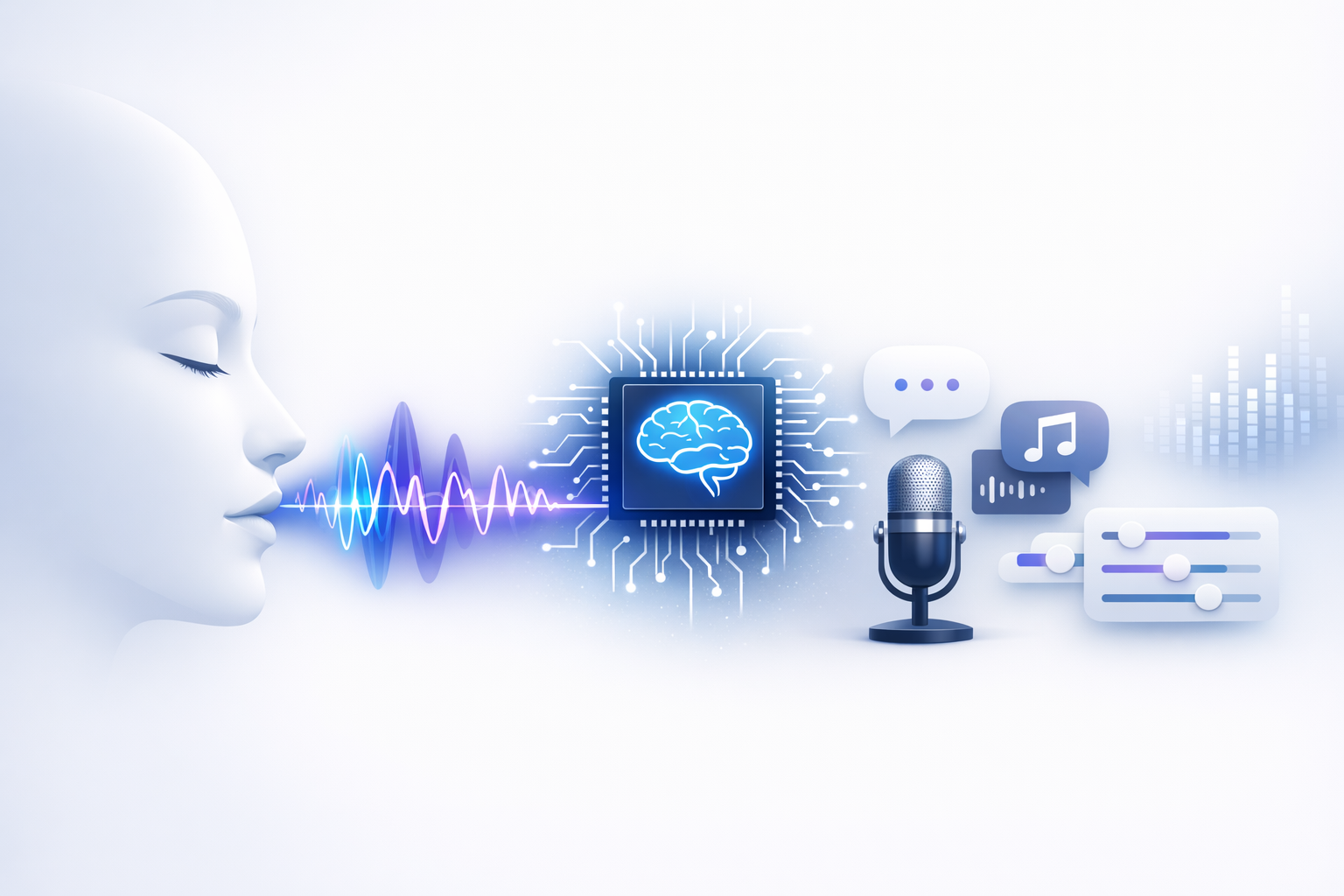 AI voice: guía para crear voces realistas
