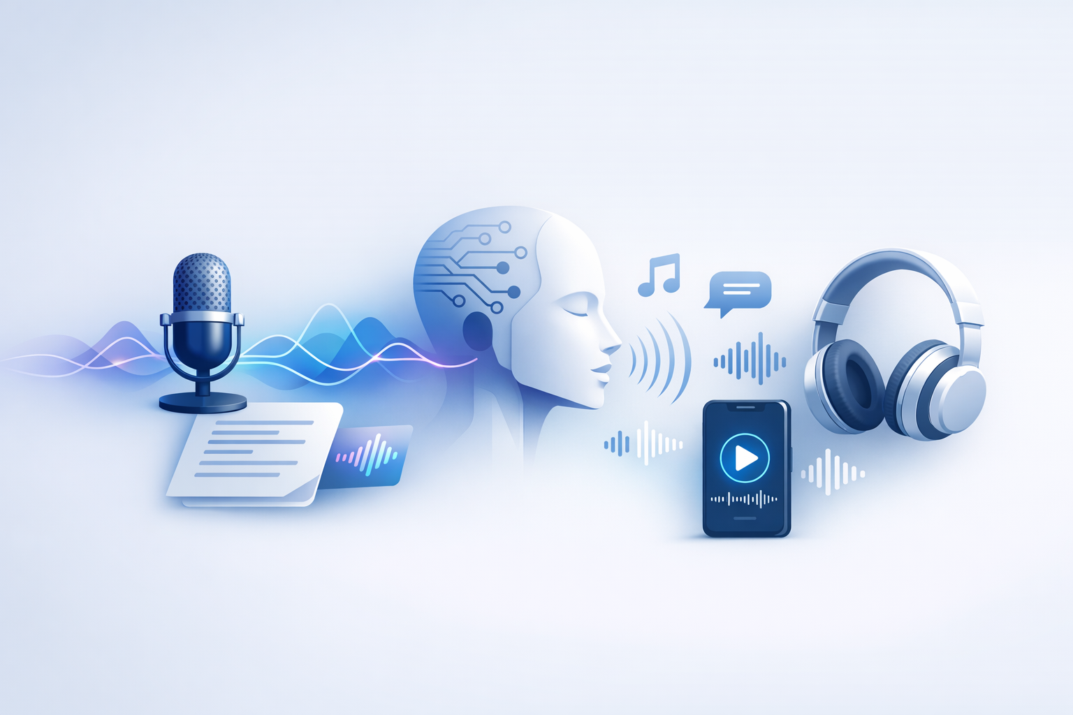 Text to-Speech AI: guía para voces realistas