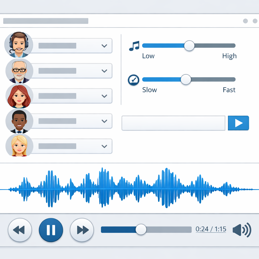 Best AI Voice Generator: guía para elegir — illustration 1