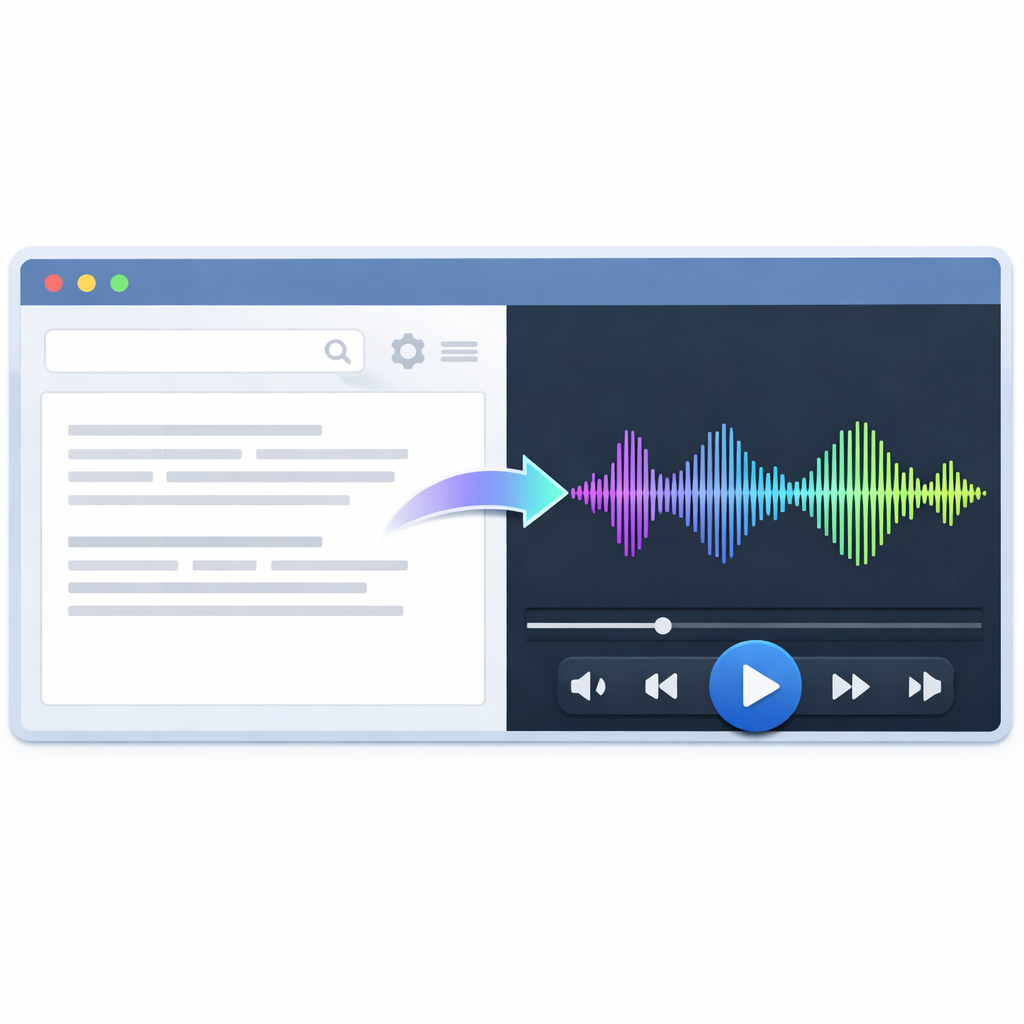 Text to Speech for Realistic AI Voiceovers — illustration 1