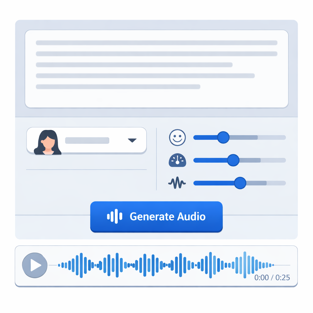 Best AI Text-to-Speech : le guide 2026 — illustration 1