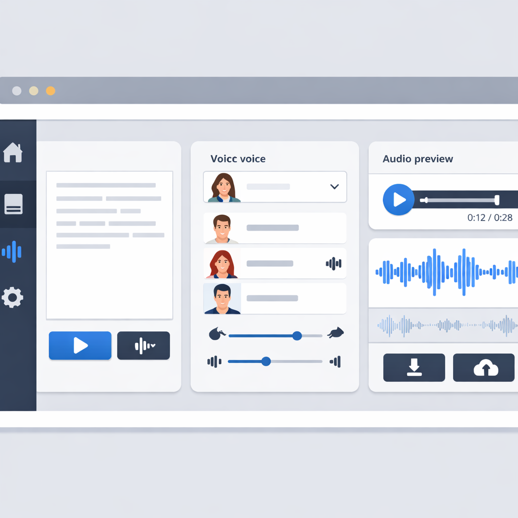 Beste Text to Speech Software online im Vergleich — illustration 1