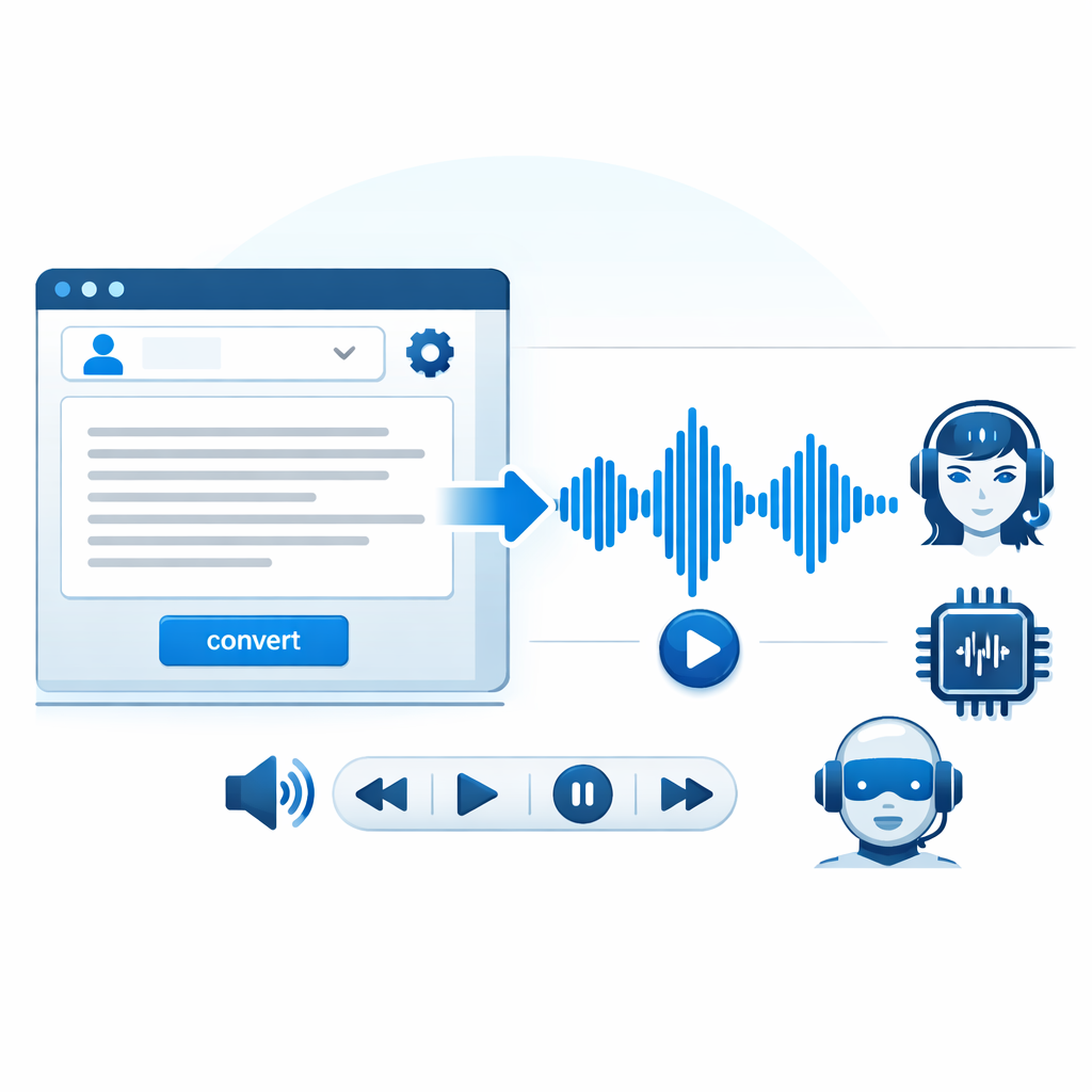 Text to Speech: guía para voces AI realistas — illustration 1
